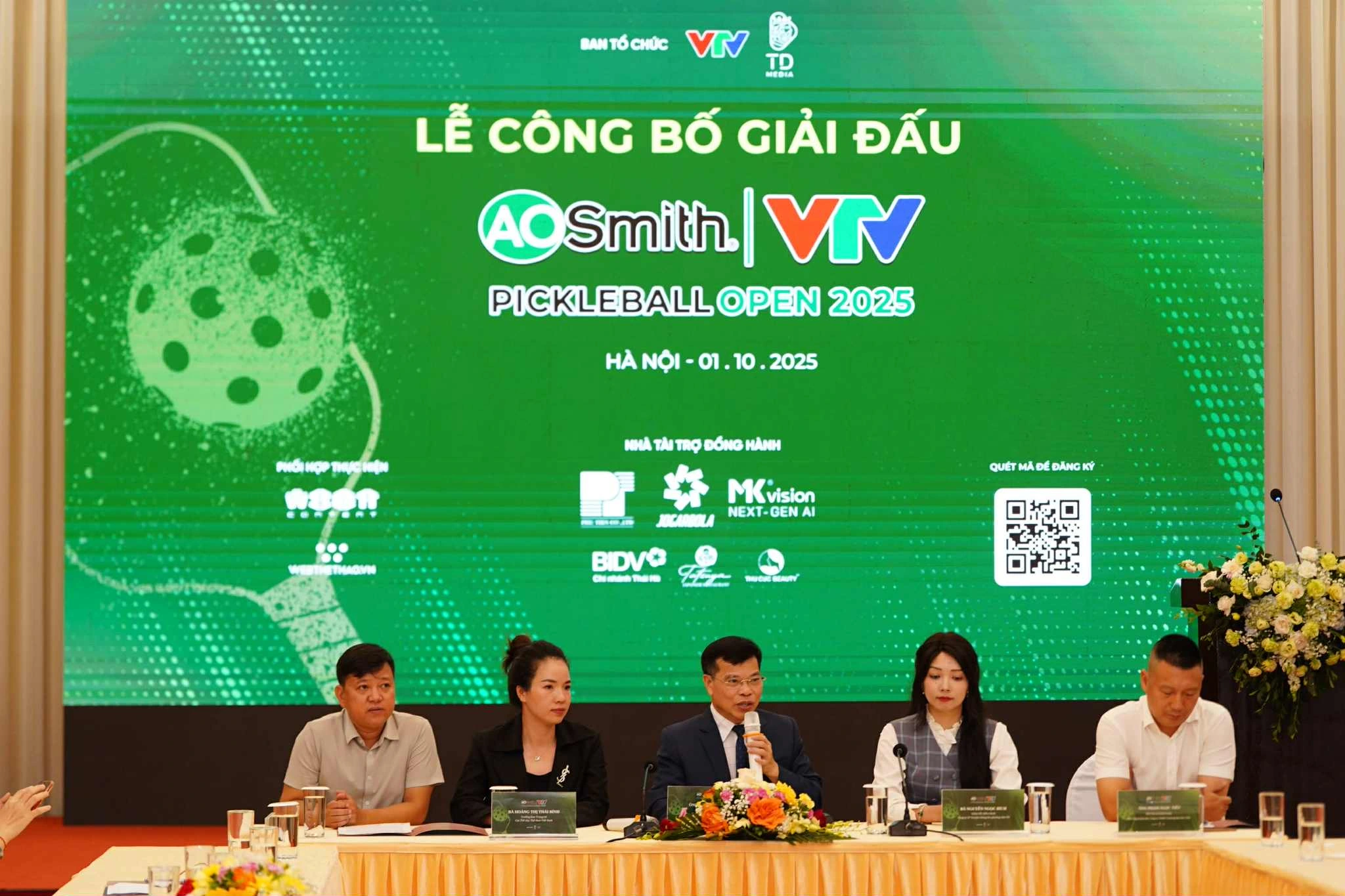 Ban tổ chức công bố giải VTV A.O.Smith Pickleball Open 2025