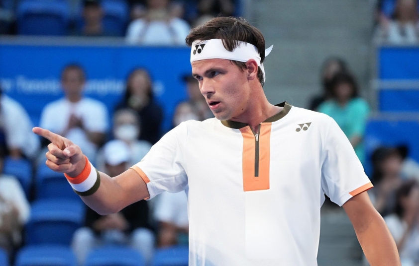 Daniel Altmaier - đối thủ của Jannik Sinner trận ra quân Shanghai Masters năm nay.
