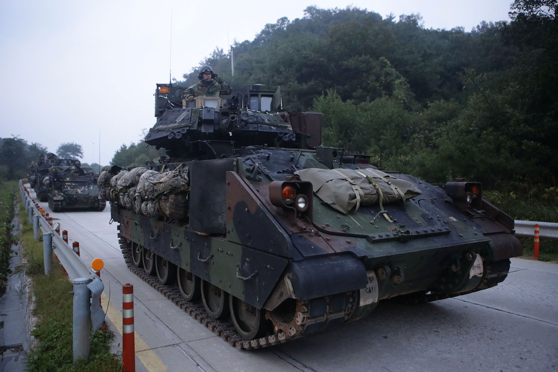 Xe chiến đấu bộ binh M2A2 Bradley ODS-SA