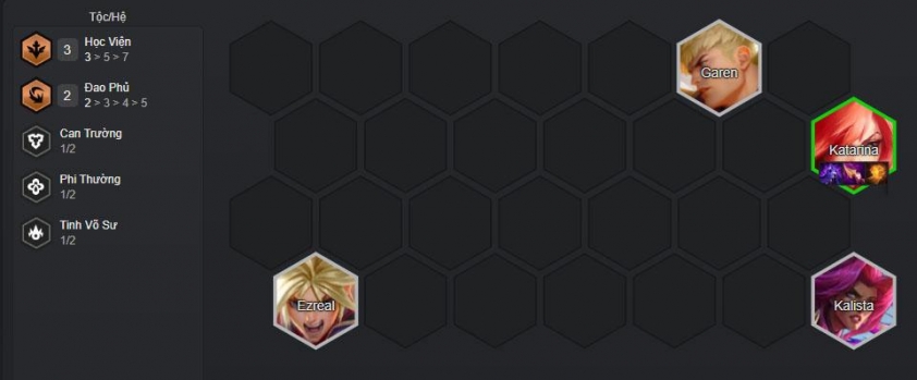 Cách chơi đội hình Katarina Sensei giai đoạn đầu game