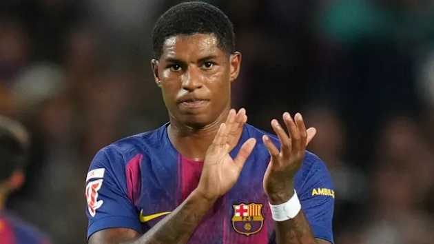 Rashford thể hiện phong độ ấn tượng tại Barca.