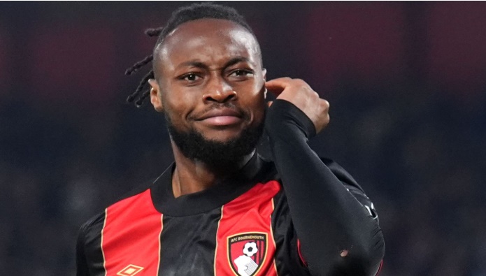 Semenyo thi đấu bùng nổ cho Bournemouth