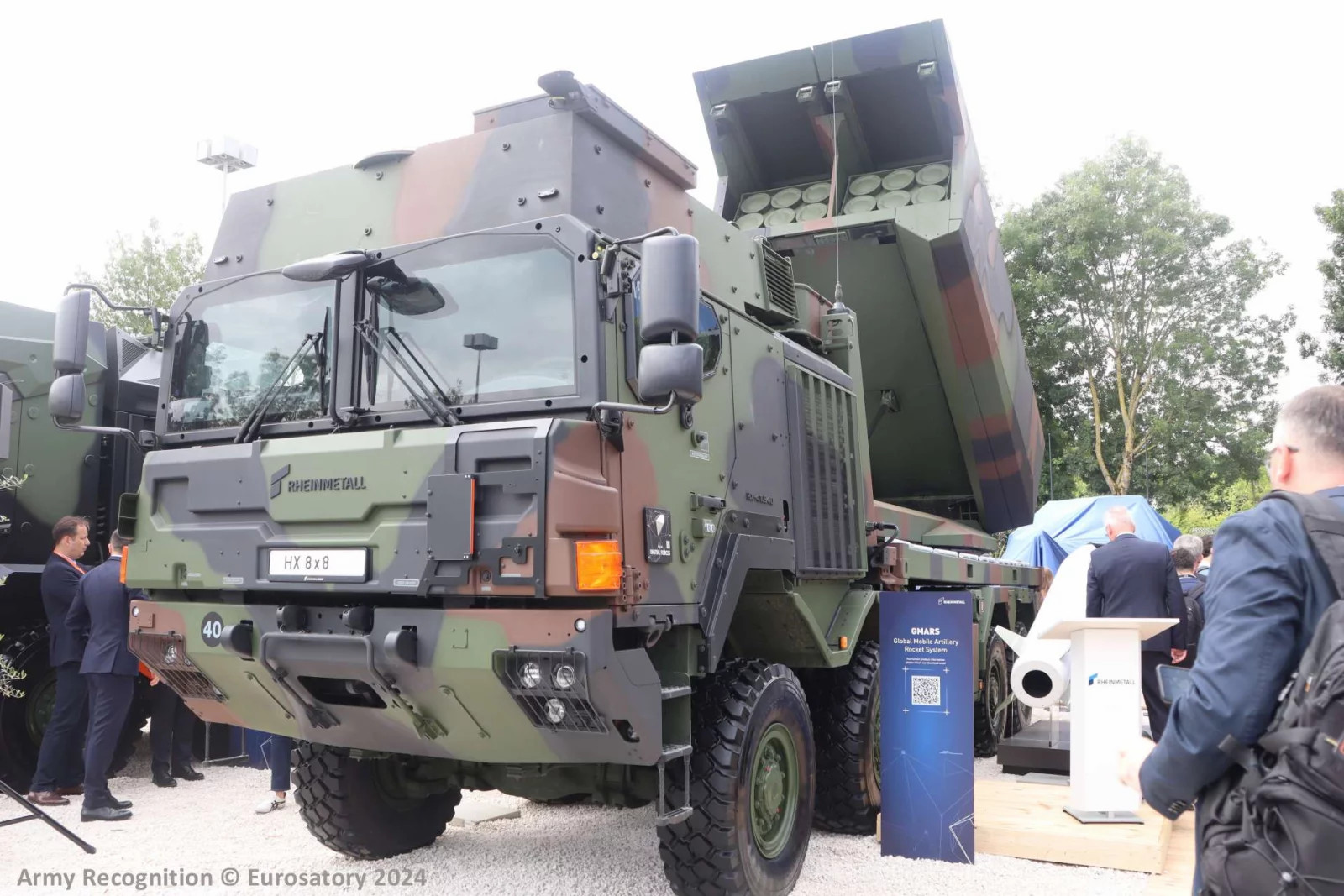 Rheinmetall hợp tác Lockheed Martin tạo ra GMARS