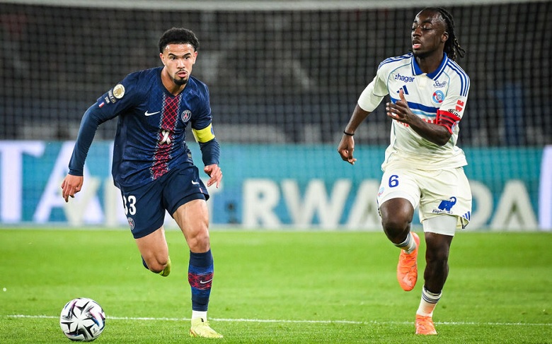 ‘Ngọc thô’ 19 tuổi tỏa sáng, PSG thoát thua trong gang tấc tại Ligue 1 - PSG bị Strasbourg dẫn 3-1 sau 49 phút