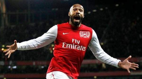 Thierry Henry trong màu áo các CLB Thierry Henry ghi bàn tại Champions League