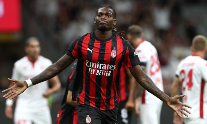 Leao là cái tên mà Roma phải đặc biệt dè chừng. Rafael Leao thi đấu nổi bật