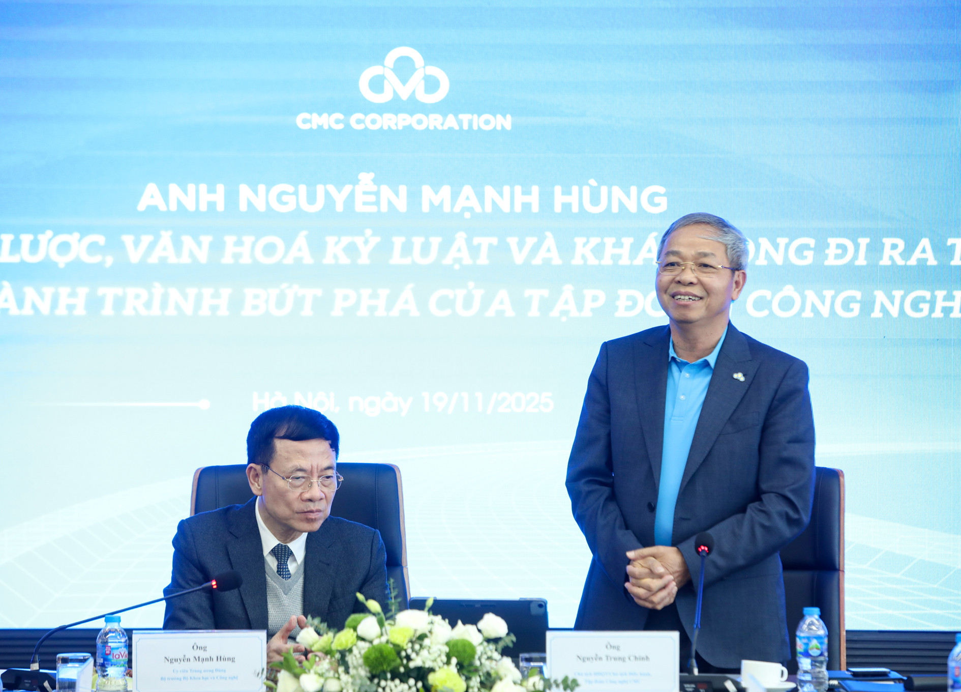 Chu tich tap doan cong nghe CMC Nguyen Trung Chinh