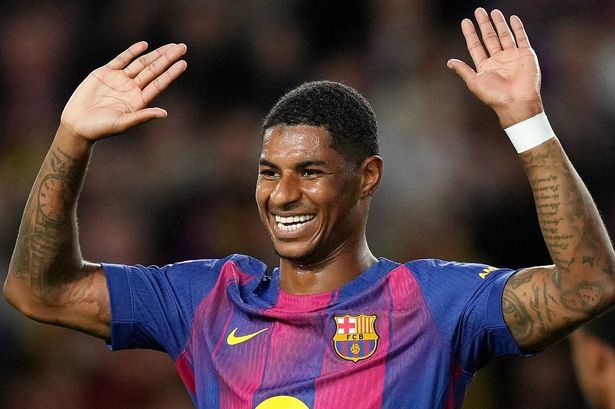 Rashford đang thể hiện ấn tượng ở Barca. Rashford thi đấu nổi bật tại Barca