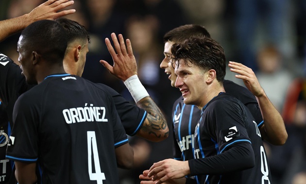 Club Brugge đang bay cao ở giải VĐQG Bỉ