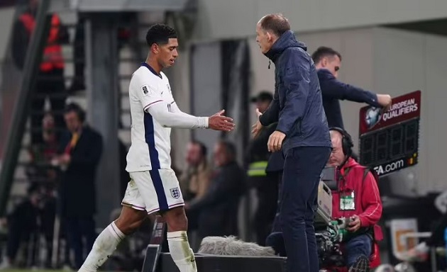 Bellingham phản ứng khi bị thay ra sân