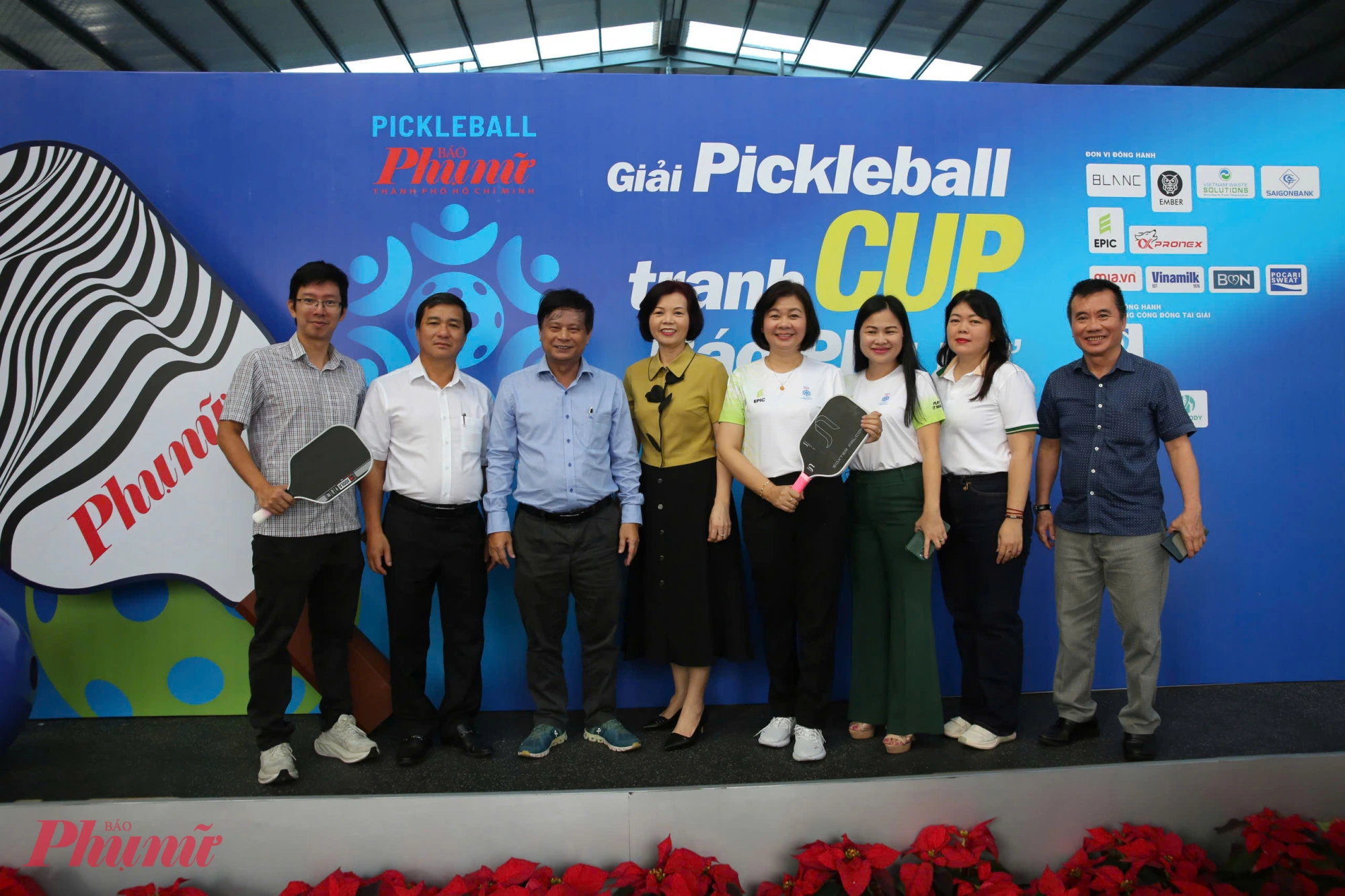 Dấu ấn đặc biệt của giải pickleball Báo Phụ nữ TP.HCM năm 2025- Ảnh 1.