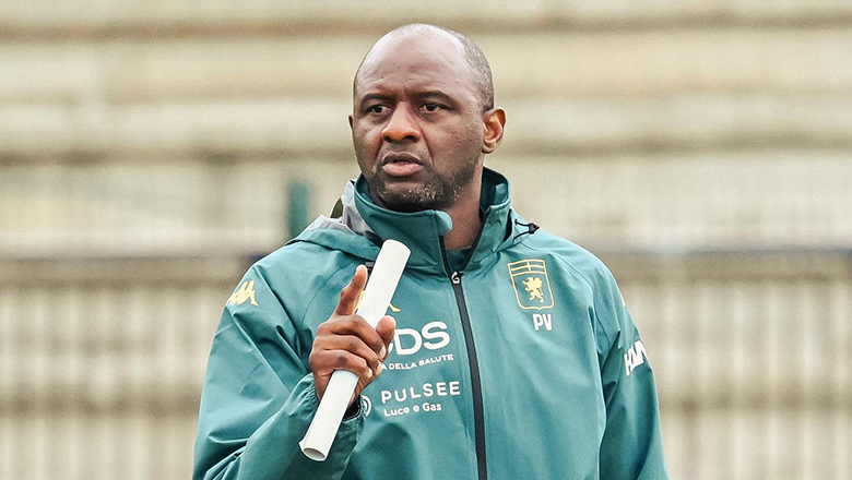 Patrick Vieira chia tay Genoa sau 1 năm gắn bó