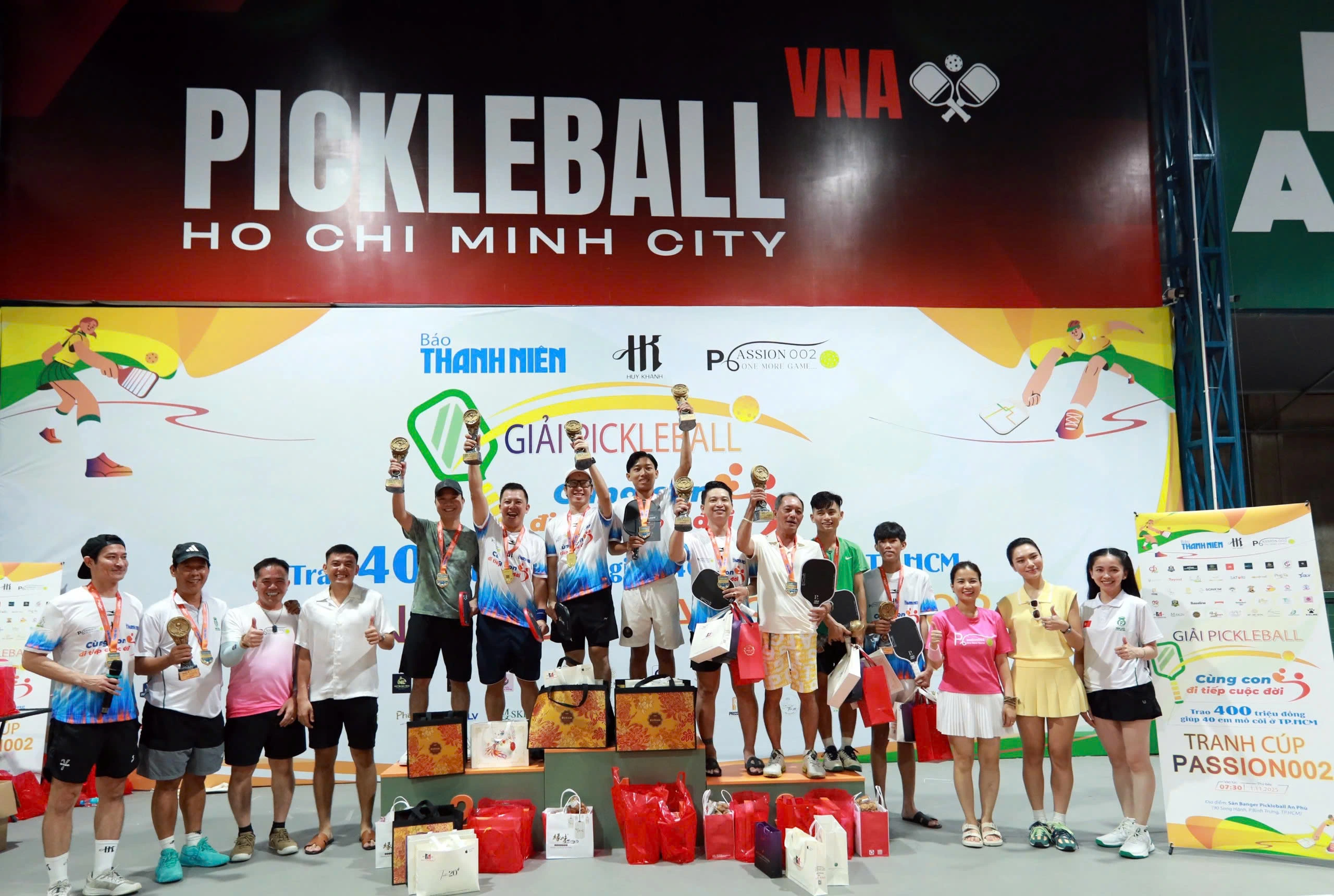 Các tay vợt chiến thắng ở nội dung 6.0