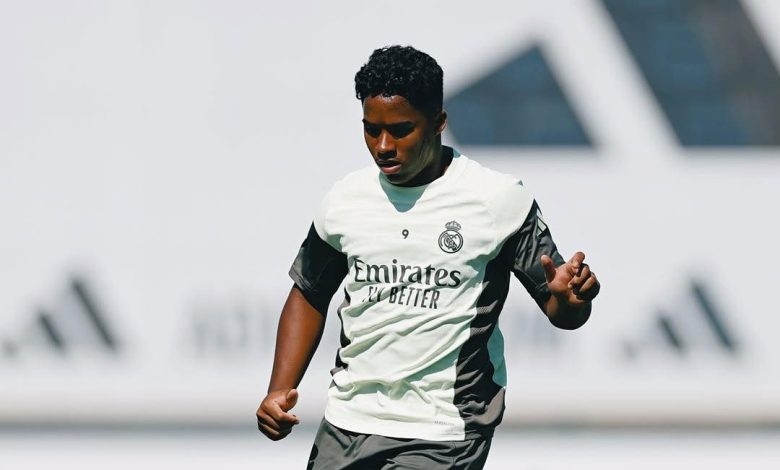 Endrick trên sân cỏ