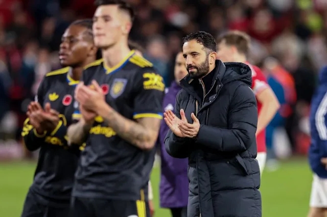 Ruben Amorim 20 Ruben Amorim trên sân Old Trafford