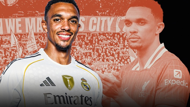 Alexander-Arnold gặp lại Liverpool với tư cách đối thủ Alexander-Arnold gặp lại Liverpool với tư cách đối thủ