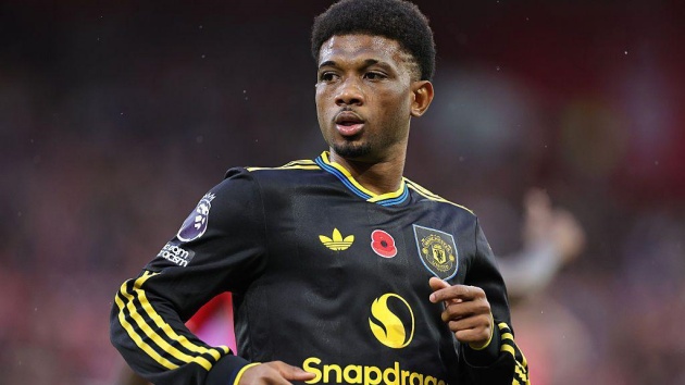 Amad chơi ổn định từ đầu mùa.