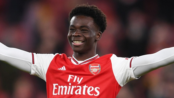 Saka là trụ cột quan trọng của Arsenal những mùa gần đây. Bukayo Saka thi đấu nổi bật cho Arsenal