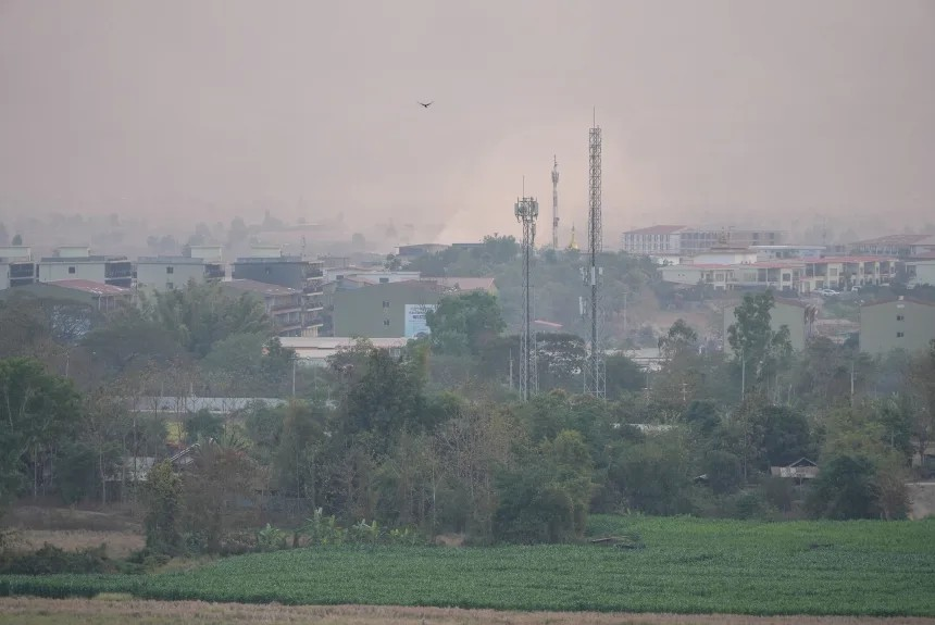 Khu phức hợp lừa đảo KK Park ở Myanmar