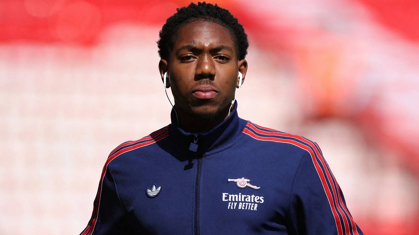 Myles Lewis-Skelly trong màu áo Arsenal