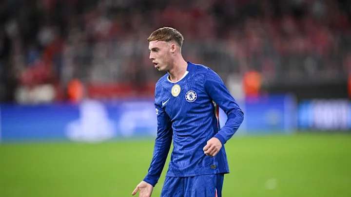 Cole Palmer đang tập luyện