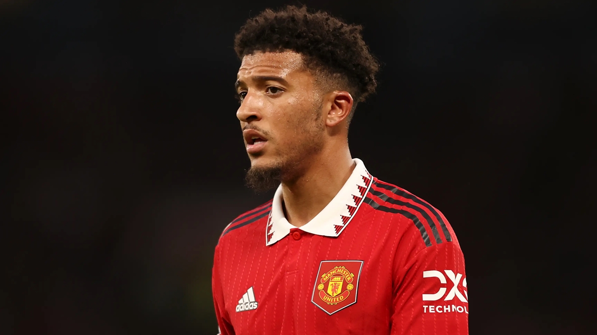Jadon Sancho thi đấu cho Manchester United