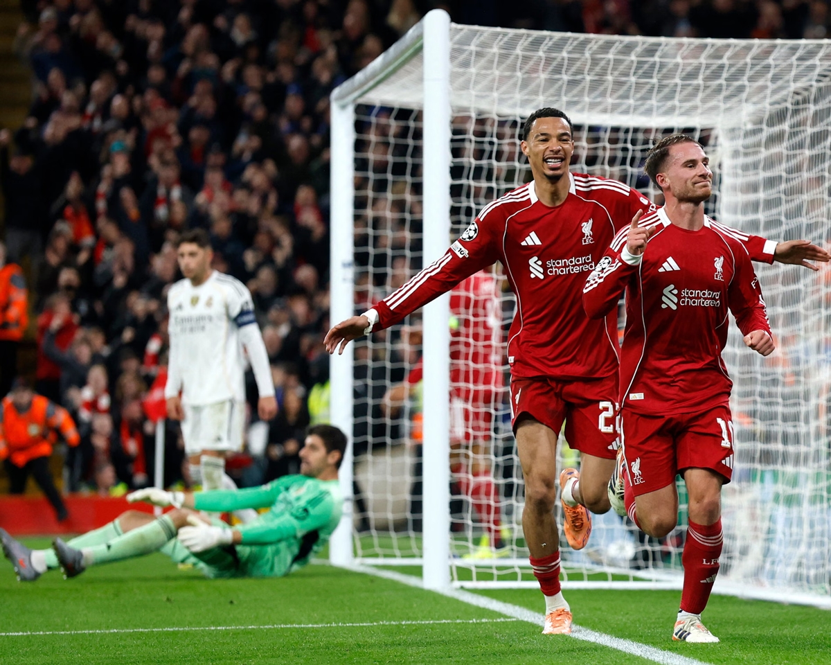 Liverpool thi đấu tại Champions League