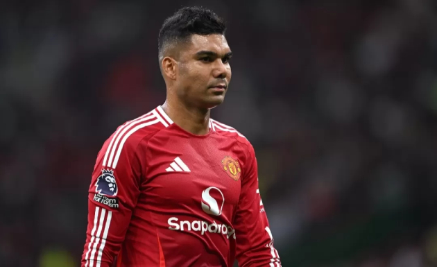 Casemiro thi đấu cho Man Utd Casemiro trên sân cỏ