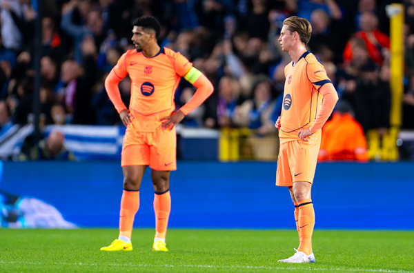 Barca để thủng lưới 3 bàn trước Club Brugge d2