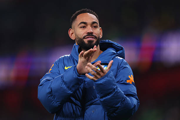 Matheus Cunha thi đấu tập trung Matheus Cunha trên sân