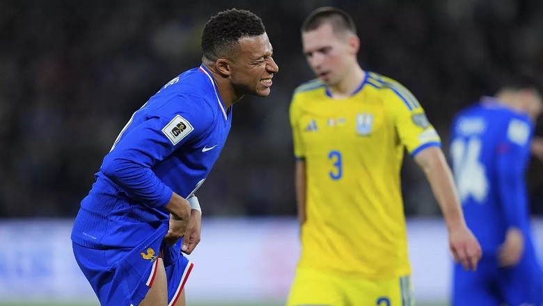 Mbappe chấn thương mắt cá chân Mbappe chấn thương, lỡ trận cuối cùng vòng loại World Cup 2026 - Ảnh 1