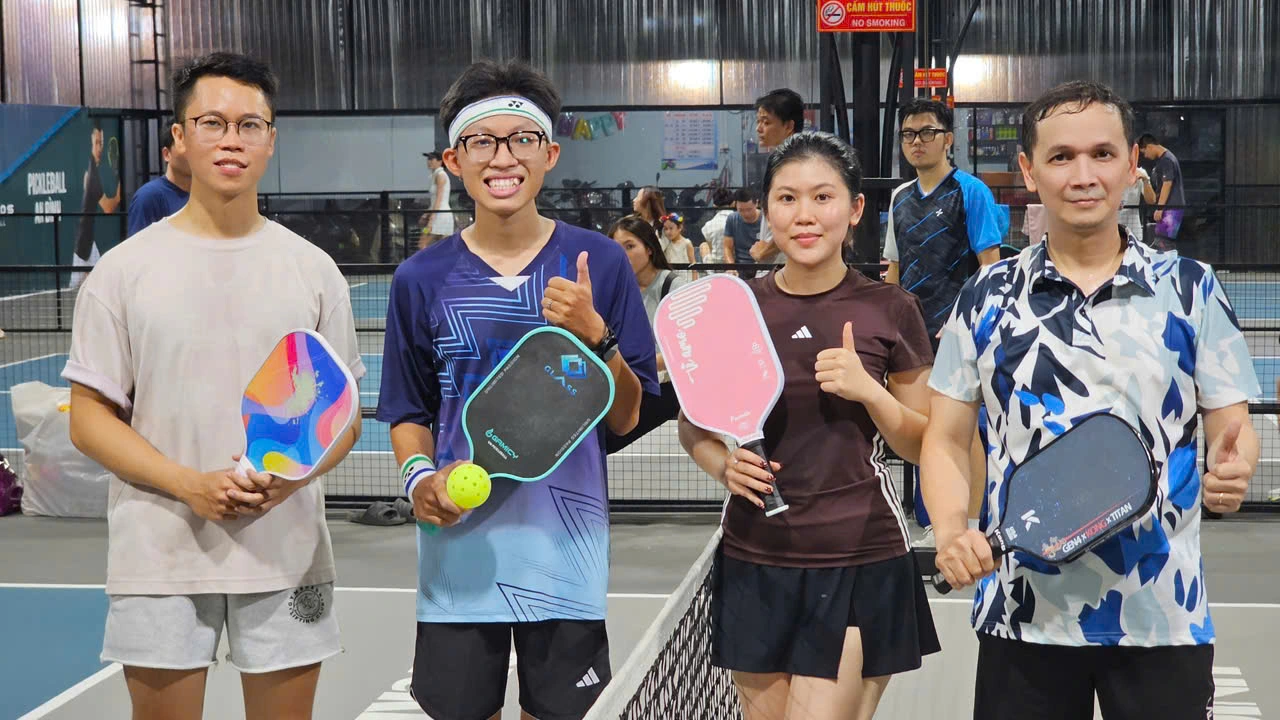 Nguyễn Thị Mỹ Ái chia sẻ trải nghiệm học pickleball