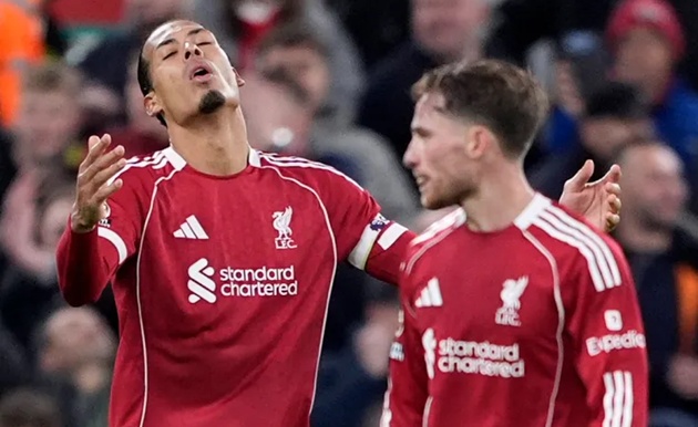 Liverpool đã thua 6/7 trận gần nhất tại Ngoại hạng Anh