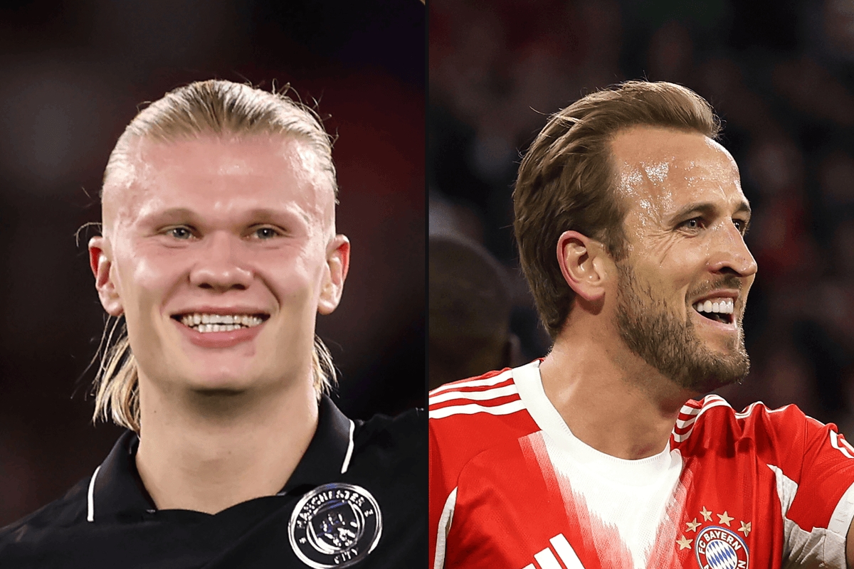 Erling Haaland và Harry Kane tranh tài