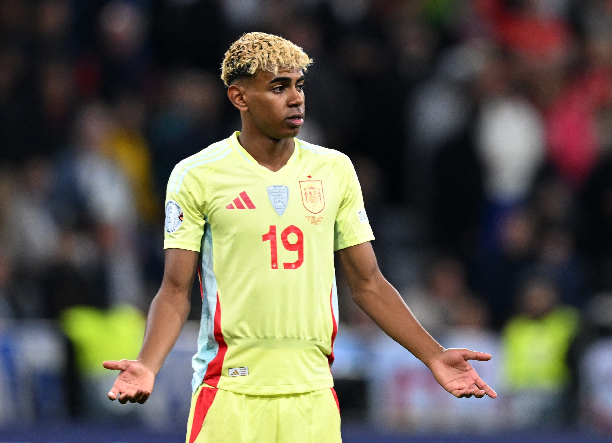 Lamine Yamal sẽ vắng mặt ở đội tuyển Tây Ban Nha trong các trận đấu vòng loại World Cup 2026