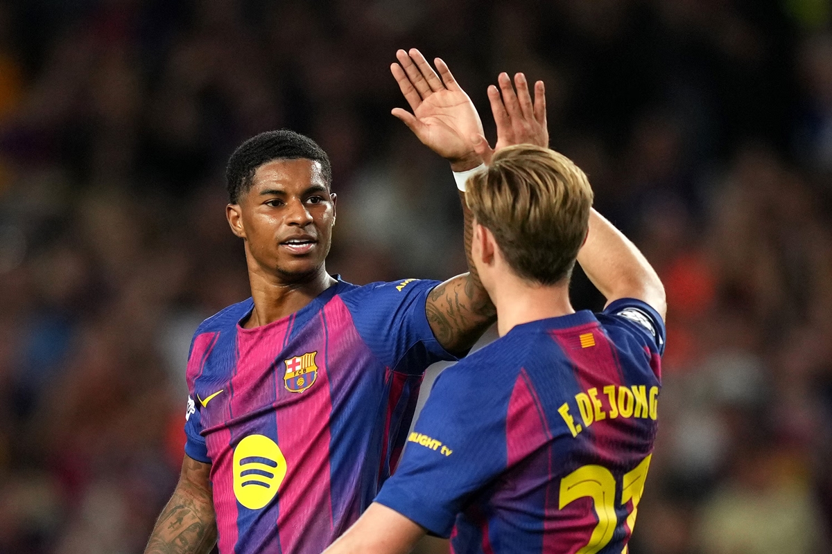 Marcus Rashford đang thi đấu xuất sắc cho Barcelona