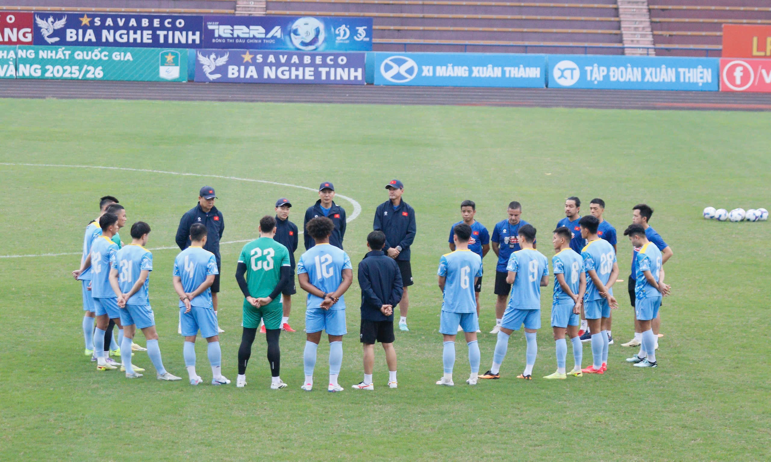 Đội tuyển Việt Nam quyết tâm giành chiến thắng Đội tuyển Việt Nam trước trận gặp Lào