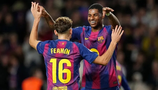 Rashford được tin tưởng ở Barcelona.