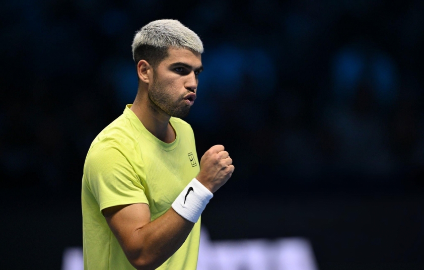 Carlos Alcaraz thi đấu ATP Finals