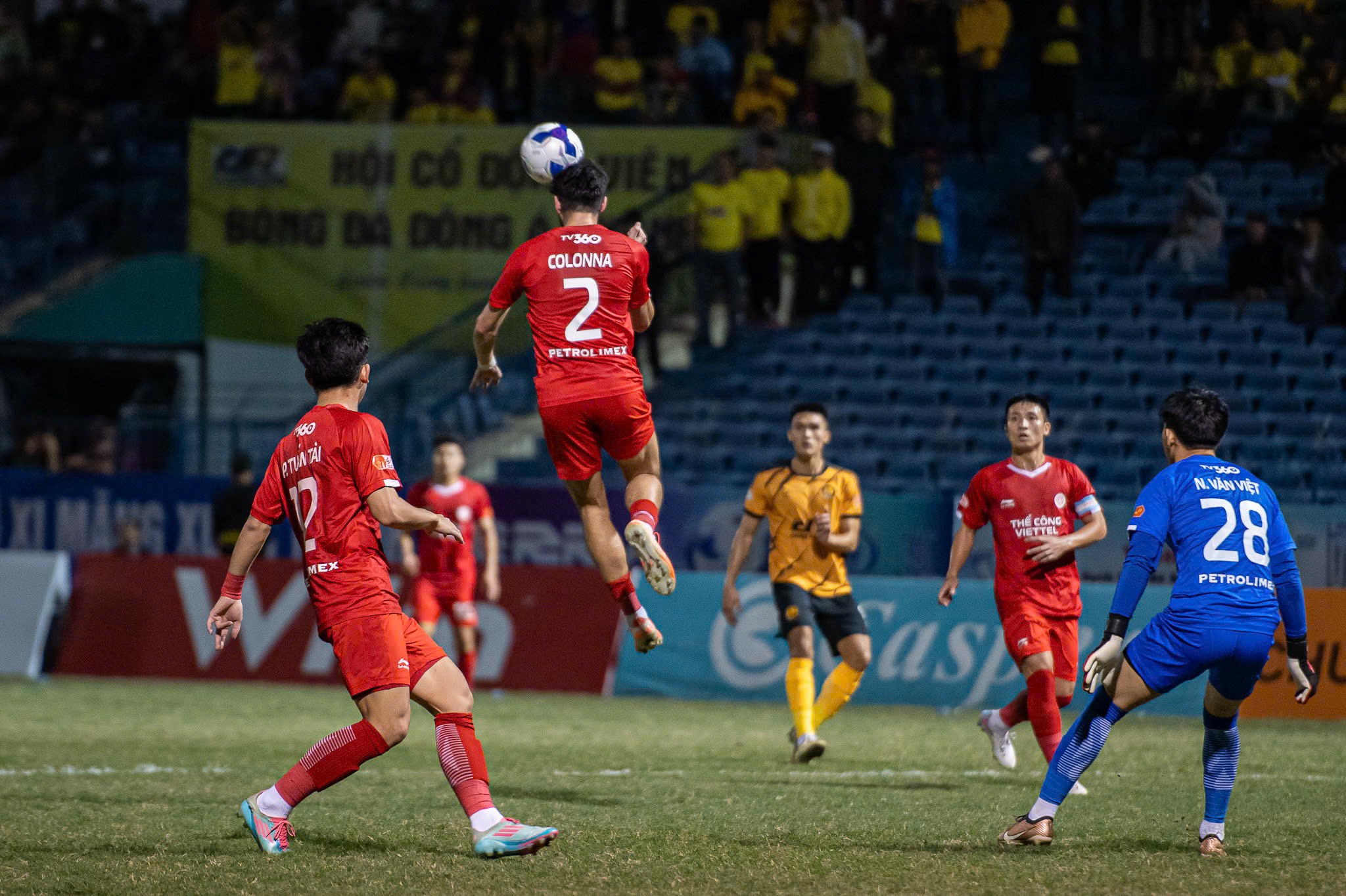 Thể Công Viettel có bàn thắng dẫn trước sau 45 phút đầu tiên