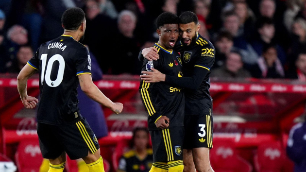 Amad Diallo thi đấu tại Man Utd