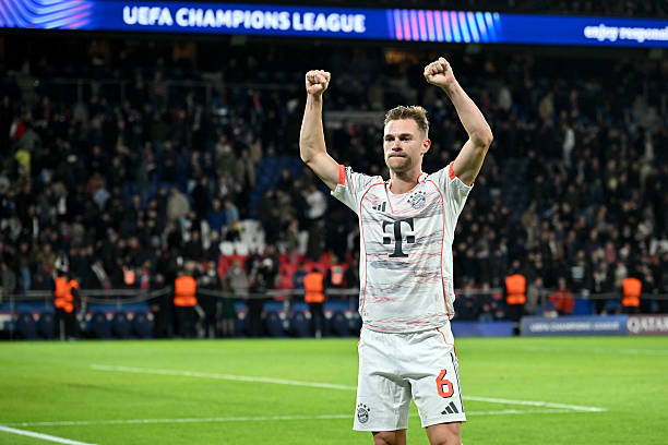 Joshua Kimmich thi đấu xuất sắc cho Bayern Munich gettyimages-2245035675-612x612