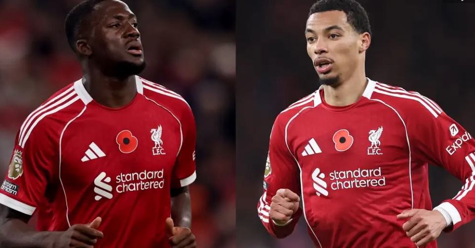 Konate đã tìm cách thúc đẩy Ekitike phát triển. Konate đã tìm cách thúc đẩy Ekitike phát triển.