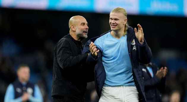 Pep so sánh Haaland với Ronaldo và Messi.