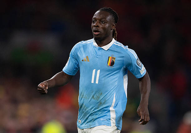 Jeremy Doku là nhân tố triển vọng tạo đột phá cho tuyển Bỉ