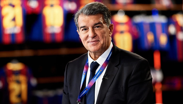 Joan Laporta tự tin trước trận trở lại Camp Nou
