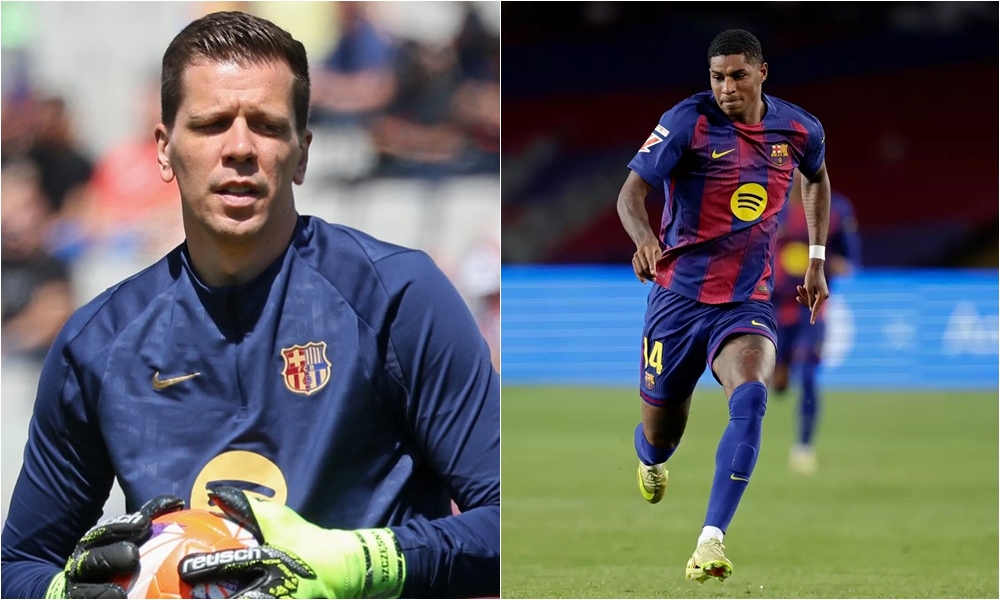 Wojciech Szczesny Marcus Rashford 01 Wojciech Szczesny Marcus Rashford 01