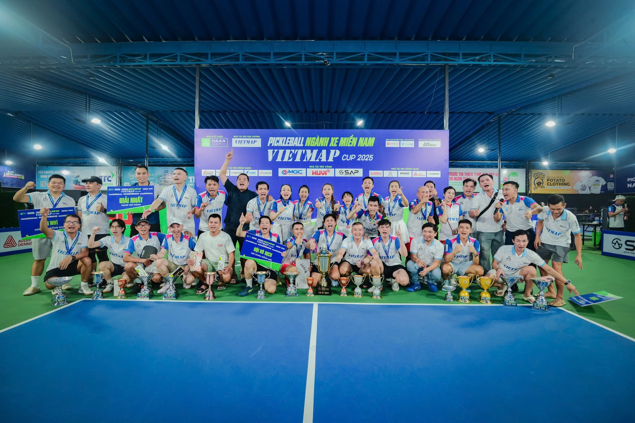 Giải pickleball ngành xe miền Nam 2025 với nhiều nội dung, giải thưởng hấp dẫn