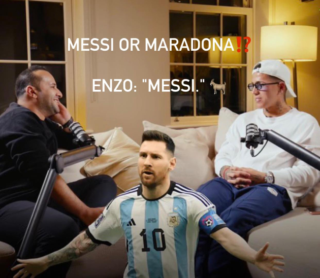 Enzo Fernandez cùng các đồng đội yêu thích Enzo Fernandez và các đồng đội