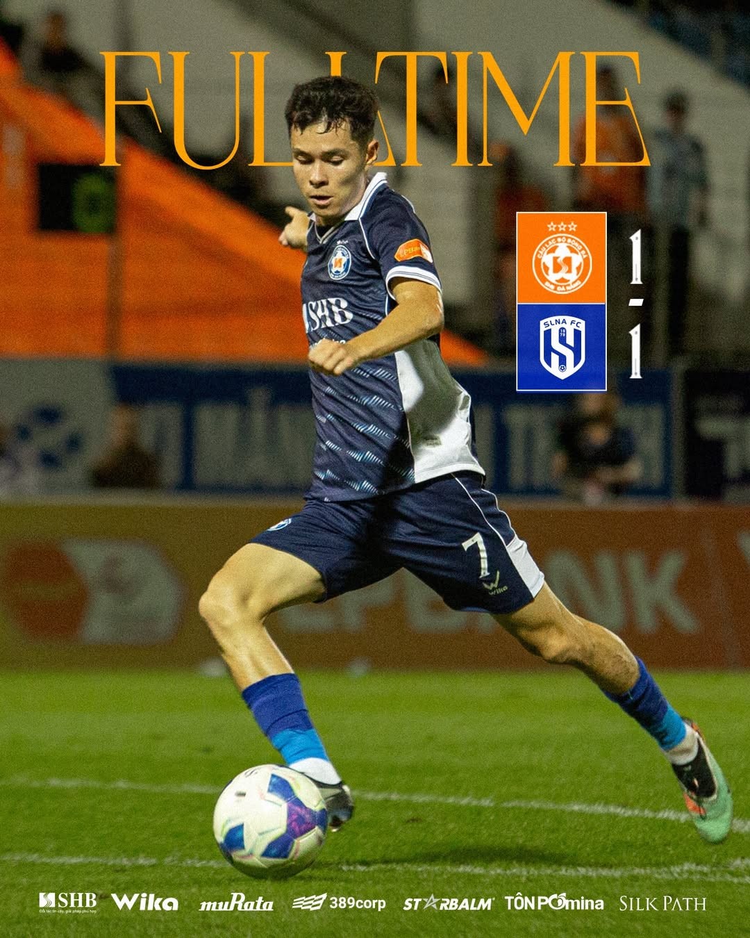 Kim Dong Su ghi bàn gỡ hòa cho Đà Nẵng